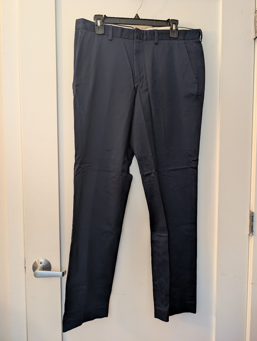 J.Crew Stretch Cotton Bowery Pants, Navy